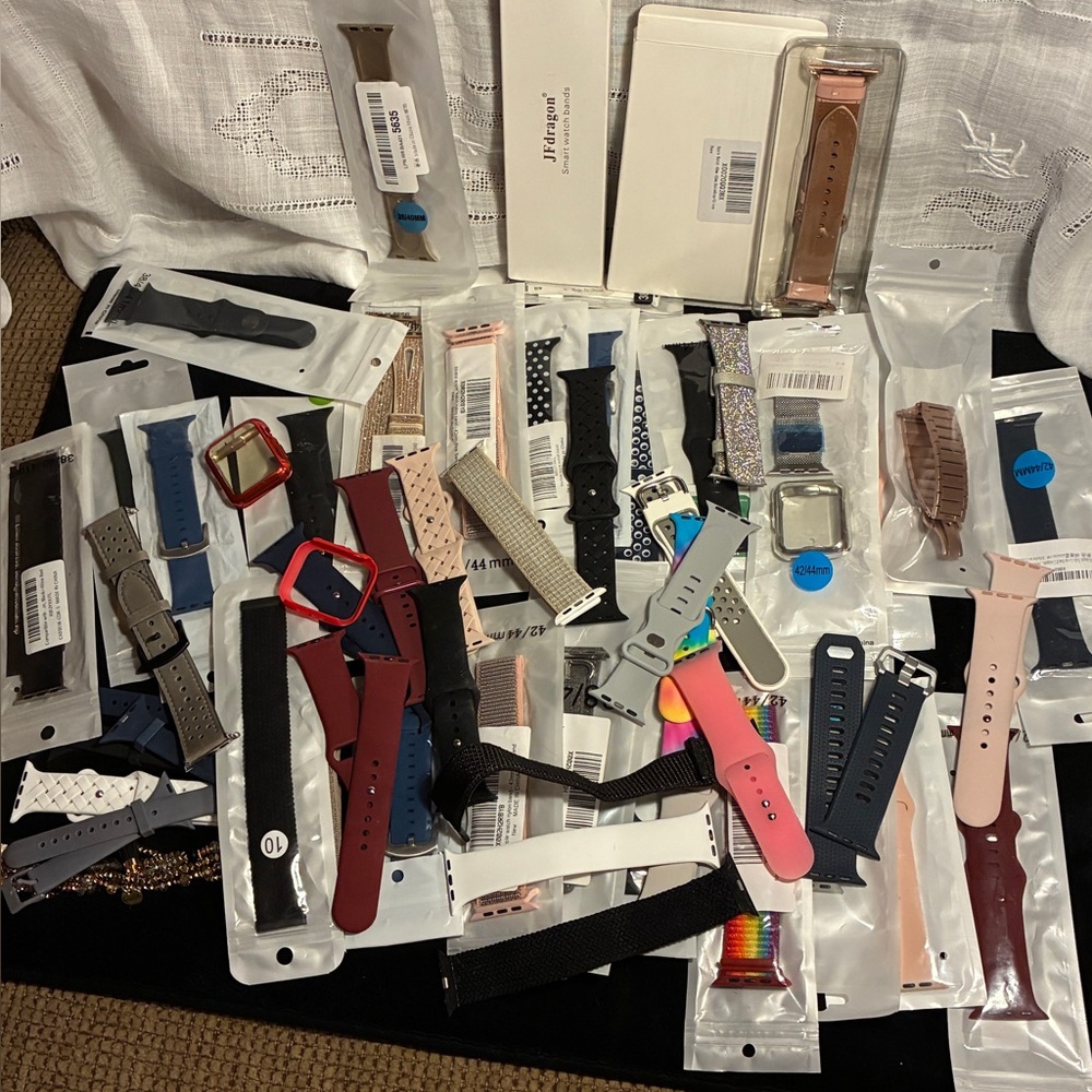 Assorted Smartwatch Bands Collection